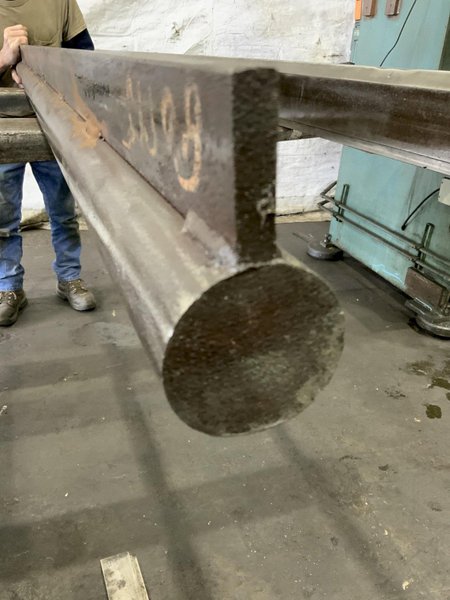 82"X 2-1/2" HIGH MALE BAR AND STEM PRESS BRAKE DIE: STOCK #80995