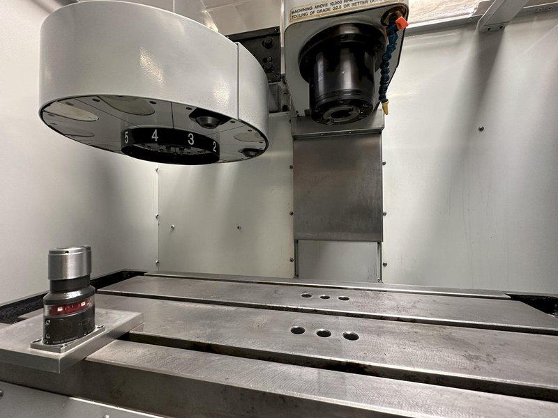 HAAS Super Mini Mill 2008 Probe Tool Pre-setter Chip Auger Low Hours, Top Cover