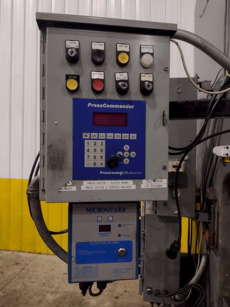 110 TON BLISS OBI MODEL #C-110 FW STAMPING PUNCH PRESS, 6" STROKE : YOBRO #25934