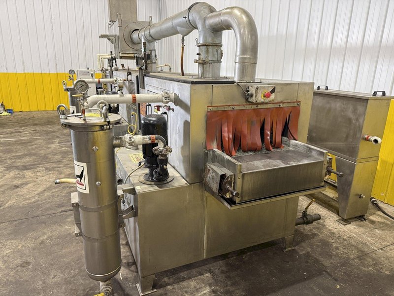 24" W X 10" H MIDBROOK MODEL #CYCLONE W/R/B0 STAINLESS STEEL BELT STYLE PARTS WASHER 2011: YOBRO #24811