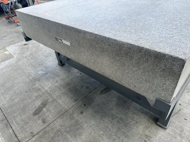 70&quot; X 74&quot; 12&quot; STANDBRIDGE GRANITE SURFACE PLATE: STOCK #77848