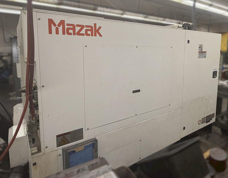 2014 MAZAK QUICK TURN NEXUS 250MSY-II CNC TURNING CENTER, MAZATROL MATRIX NEXUS 2 CONTROL, TWIN SPINDLE, LIVE TOOLING, Y-AXIS, TOOL EYE, CHIP CONVEYOR