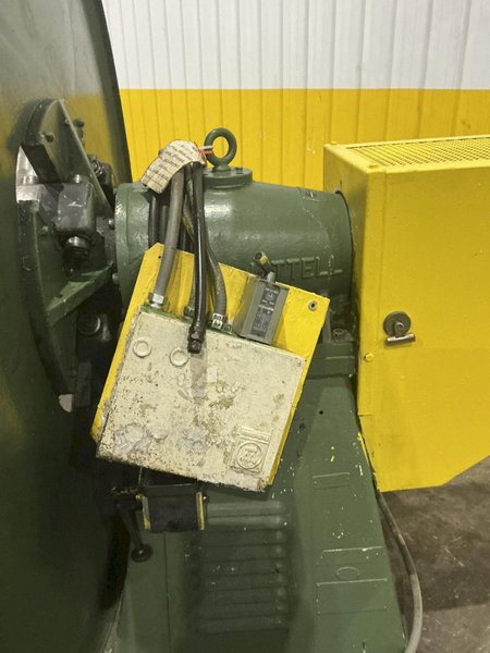 4,000 LBS X 18” LITTELL MODEL #40-18 MOTORIZED COIL REEL UNCOILER: YOBRO #26029
