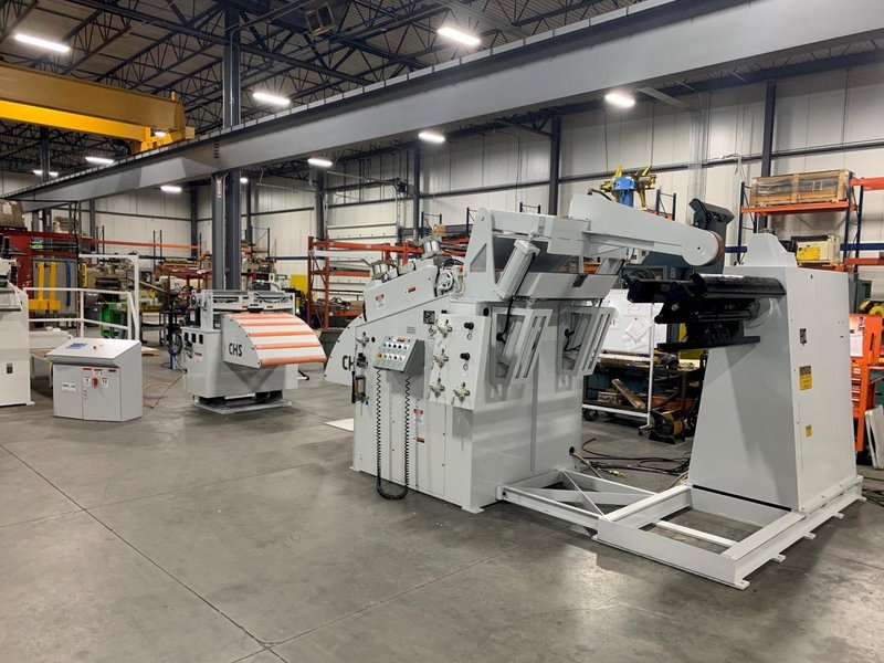 CWP Coil Reel And Straightener Combination 10,000 Lbs. x 42&quot; Wide