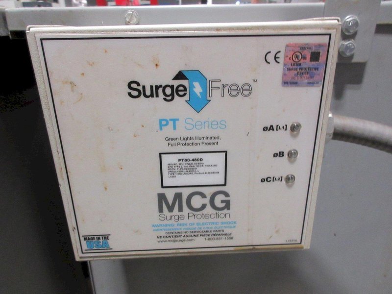 Fargo Electric 3 Phase Step Down Transformer, with MGC Surge Protection- Auction Item