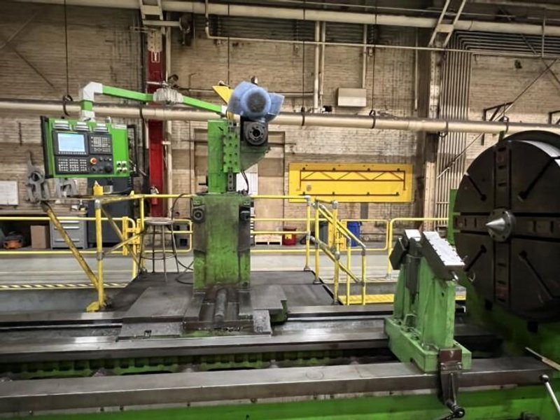 Farrel 56" x 240" CNC Lathe w/ Live Spindle &amp; C Axis