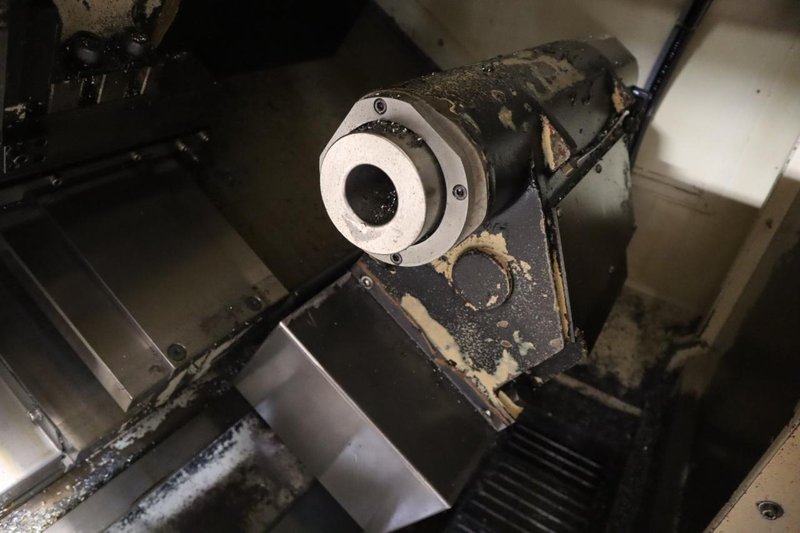 Amera Seiki T-412MC CNC Turning Center with Live Milling, 12 Station Turret, 12&quot; 3-Jaw Chuck, Tailstock, Chip Conveyor, Auto Tool Presetter- Auction Item