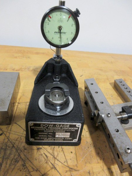 Magnetic Indicator Stands, Dow Gage w/ Federal .0001, Shop Made Fixtures- Auction Item