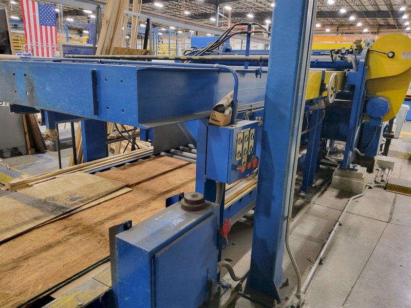 48" x 20,000 LBS X .080" HERR VOSS CUT-TO-LENGTH LINE W/ PRECISION LEVELER: STOCK #22693