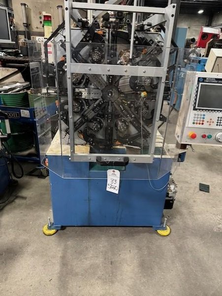 NUCOIL CNC COMPUTERIZED SPRING MACHINERY CNC SPRING FORMER