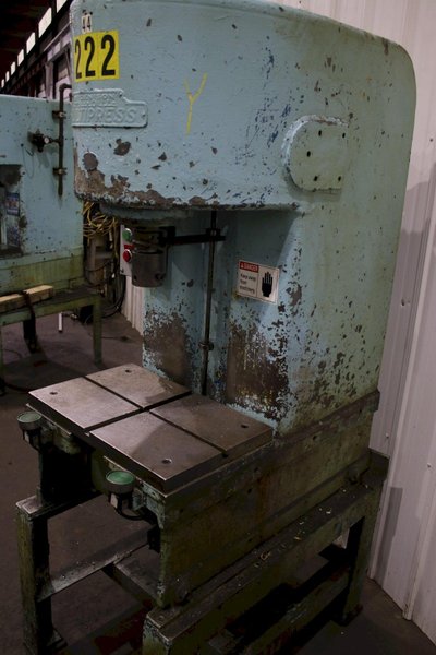 8 TON DENISON HYDRAULI C FRAME PRESS: STOCK #74642