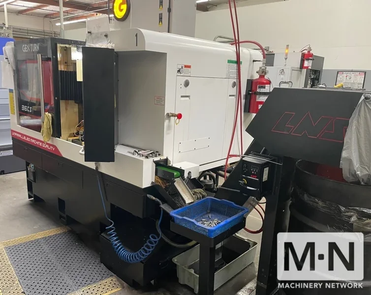 Expand Machinery Gen Turn 36CS CNC Swiss Lathe, 2021 - Only 1900 Hours!