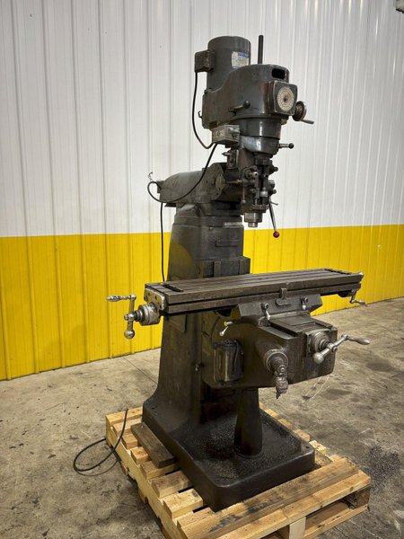 3 HP KING MODEL #942VS RAM TYPE VERTICAL MILLING MACHINE: STOCK #23625