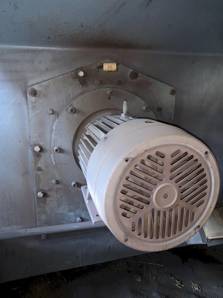 162&quot; WIDE X 6 WHEEL PANGBORN SHOT ROTOBLAST MODEL #ES-1923 TOP &amp; BOTTOM PLATE BLAST CLEANING SYSTEM: STOCK #13319