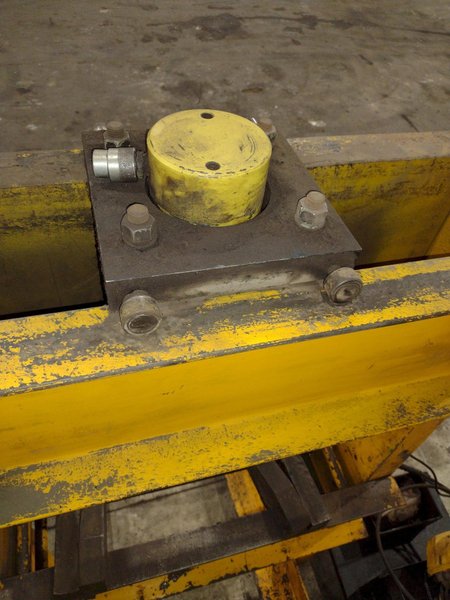 50 TON ENERPAC HYDRAULIC H-FRAME PRESS: STOCK #22364