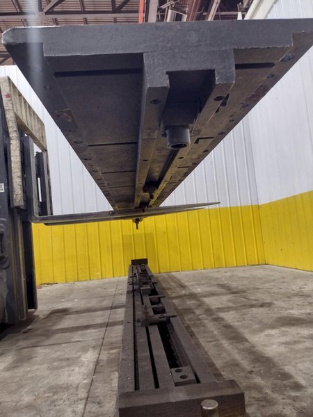 18&#039; LONG T-SLOTTED RAIL DIE PLATE: STOCK #24011