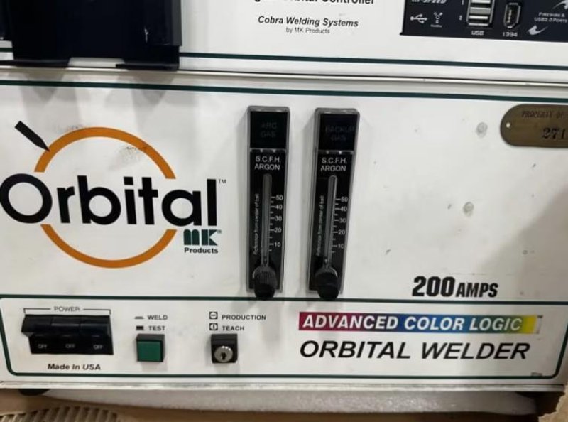 200 AMP ORBITAL (MK PRODUCTS / DIMETRICS / COBRA WELDING) DIGITAL ORBITAL WELDER CONTROLLER: STOCK #19882