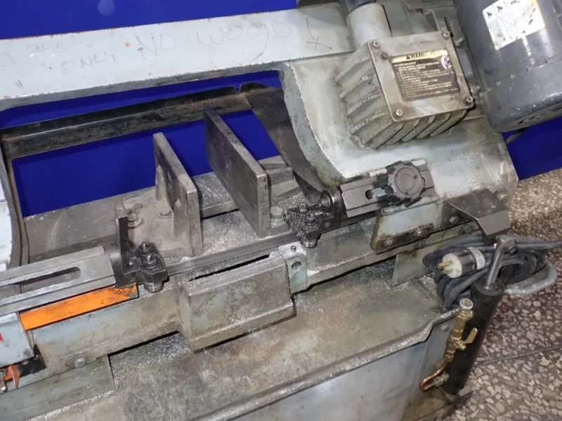 JET 12" X 7" HORIZONTAL BAND SAW  -  HVBS-7MW