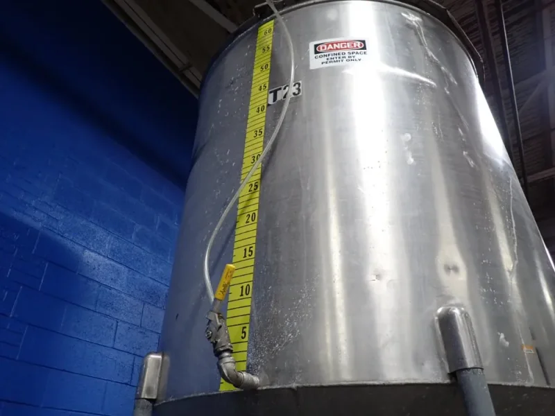 1465 GALLONS S/S TANK