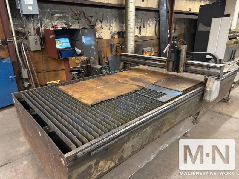 5’ x 10’ MultiCam Plasma Cutter w/ Hypertherm Powermax 125 Sync, Retrofitted 2022