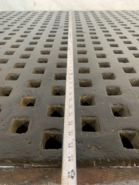 60&quot; X 60&quot; X 40&quot;H ACORN WELDING TABLE W/ STAND. STOCK # 1165223.