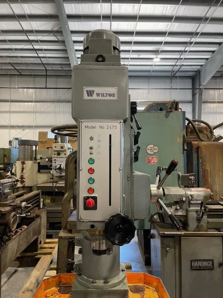 WILTON 2475  33” Drill Press Power Downfeed HD Base#6895