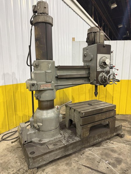 52" KITCHEN &amp; WADE/STAVELY RADIAL ARM DRILL PRESS: YOBRO #24262