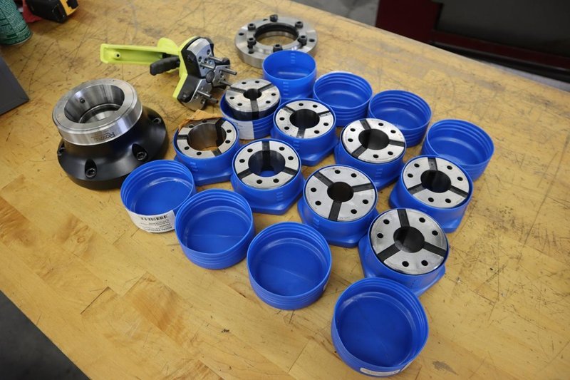 Royal Quick-Grip 52 Collet System w Collet Nose, Collets and Royal Collet Change Gun- Auction Item
