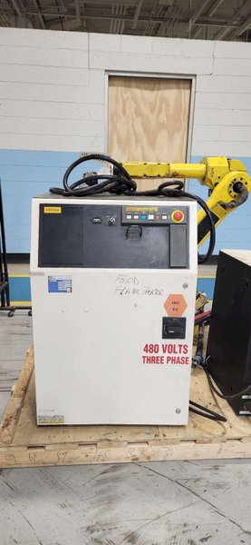 FANUC ARCMATE 120IB ROBOT WITH R-J3IB CONTROLLER AND ENERCON PLASMA TREATMENT