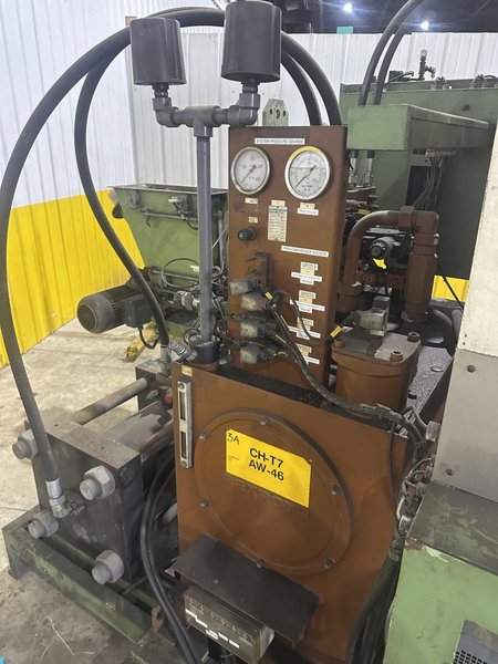 HERTWICH ENGINEERING MODEL #HE-300-30/A SWARF PUCK BRIQUETTER PRESS MACHINE: STOCK #23345