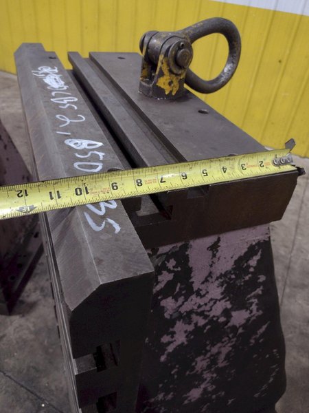 (2) 48" H X 29.5" W X 29" DEEP STEEL ANGLE PLATES: YOBRO #25794