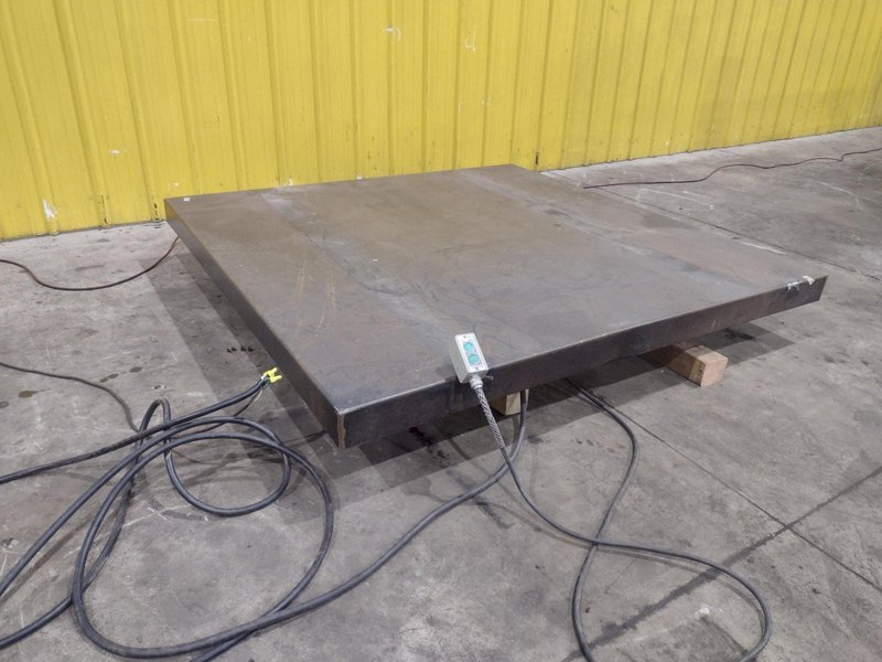 4,000 LBS X 71.75" X 71.75" LIFT PRODUCTS MODEL LPFT4W-040-36 SCISSOR LIFT TABLE: YOBRO #24988