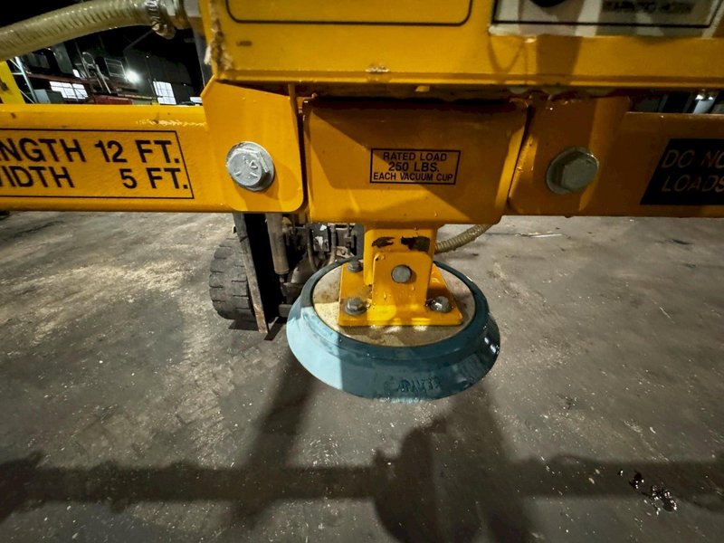 12&#039; x 5&#039; ANVER SUCTION SHEET LIFTER STOCK #3659