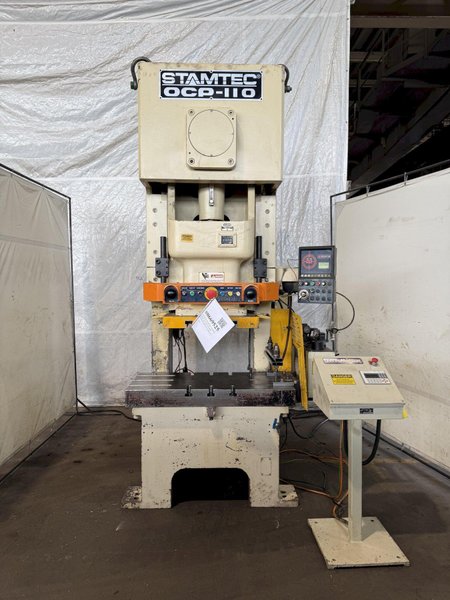 110 TON STAMTEC MODEL OCP-110 GAP FRAME. STOCK # 0669525
