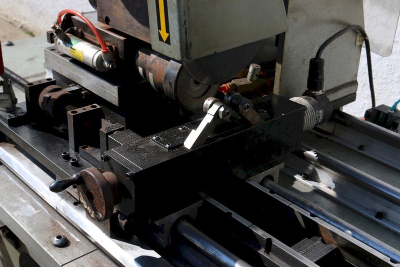 5' X 38' ASESORIA DOUBLE END TUBE CRIMPING MACHINE: STOCK #71046