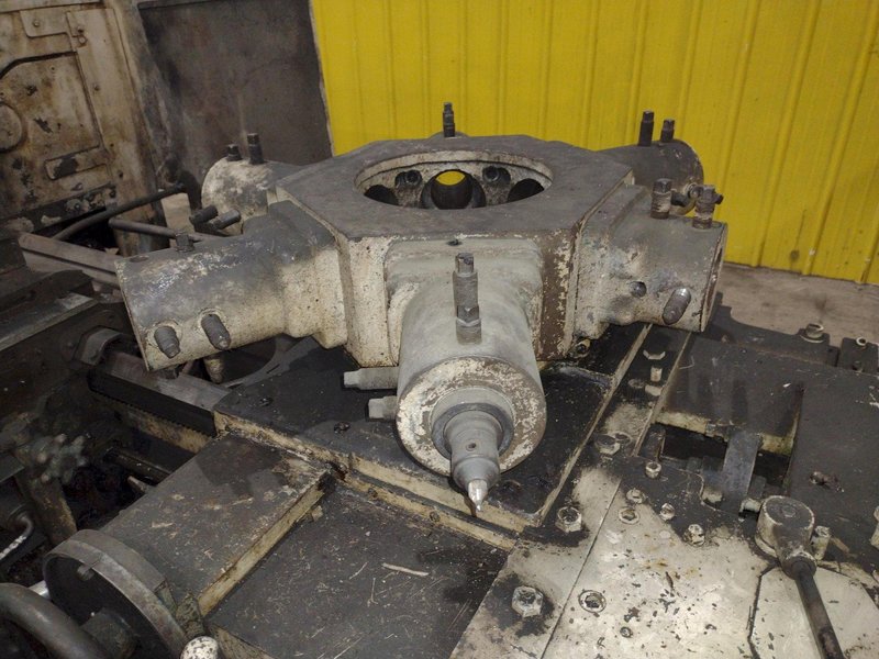 #2A WARNER &amp; SWASEY MODEL #M-3470 TURRET LATHE WITH CROSS SLIDING TURRET, " HOLE: YOBRO #24548