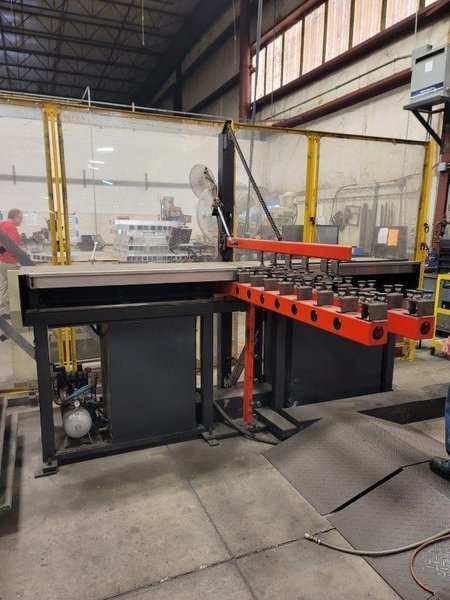 Amada 242 Ton X 14' 8-Axis CNC Press Brake W/Robotic Manipulator, Model HG2204RH