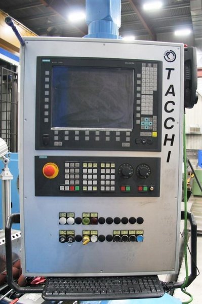 Tacchi DB 132 HS Type 14x7000, 94" x 275" CNC Roll Lathe