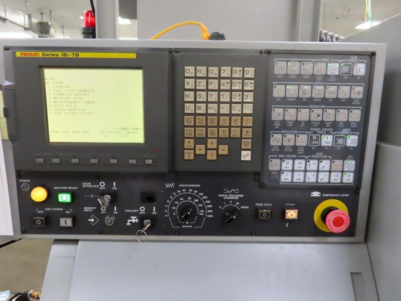 Star SB-16 Type C CNC Swiss Type Automatic Screw Machine, Fanuc 18i-TB, Mist Collector, High Pressure Coolant and MORE!- Auction Item