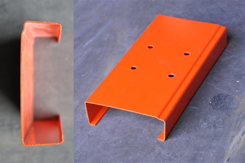 Rollsec rollforming for horizontal supports