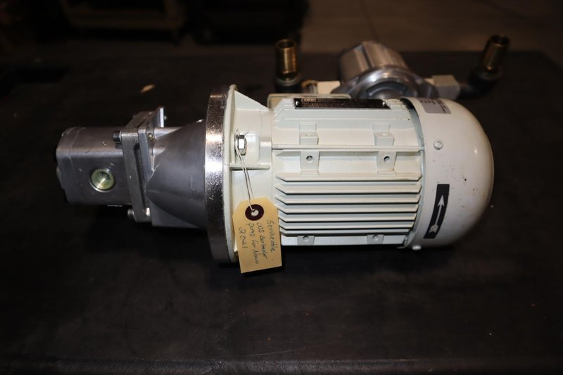 TEE Electric Motor - Q1EFA71M4A-40, 1670RPM 230v/460v &amp; Marzocchi Gear Pump - ALP2A-D-30 10GPM, 2600PSI- Auction Item