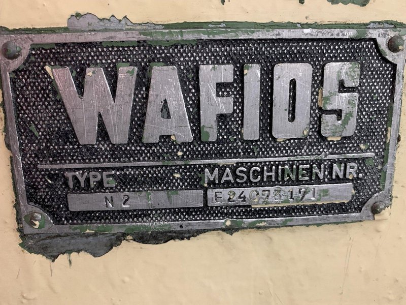 Wafios Model N2 High Speed Nail Header