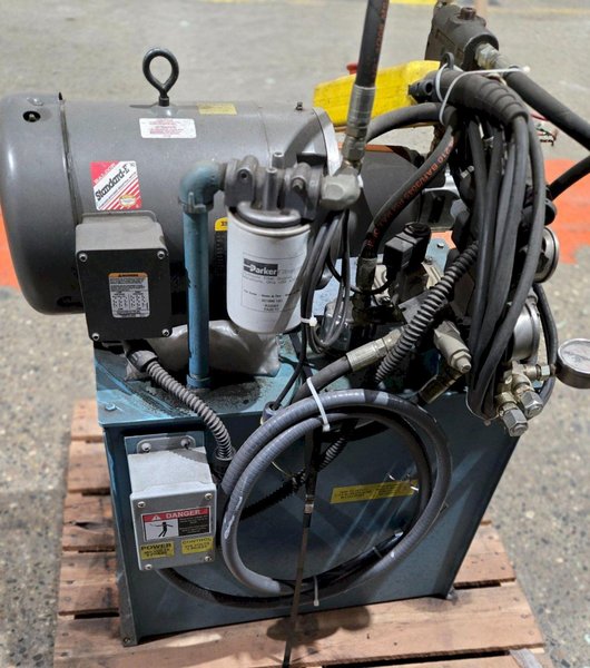 UNKNOWN BRAND HYDRAULIC POWER UNIT 230/460V 7.5 HP 1760 RPM USED