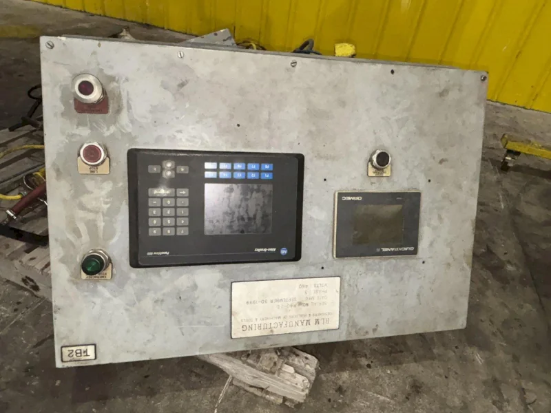 4-POST CUTOFF PRESS AND SERVO DIE ACCELERATOR. STOCK # 0991225