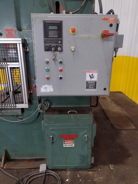 60 TON AIDA MODEL #PP-XGC-55SU (II) GAP STAMPING PUNCH PRESS, 6" STROKE: STOCK #19323