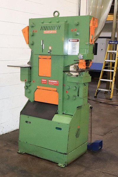 100 TON PEDDINGHAUS HYDRAULIC IRONWORKER, MODEL: PEDDIWORKER 1