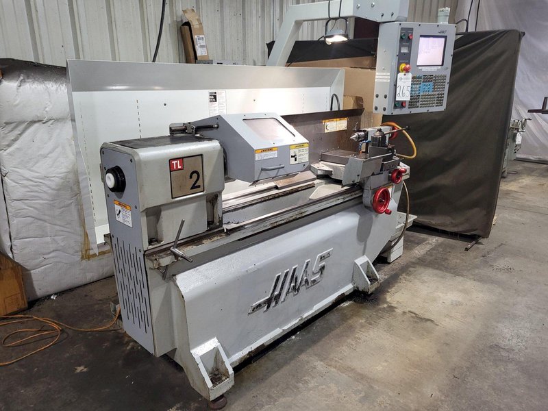 HAAS TL-2 CNC TOOLROOM LATHE, 2006 – Tailstock, Coolant
