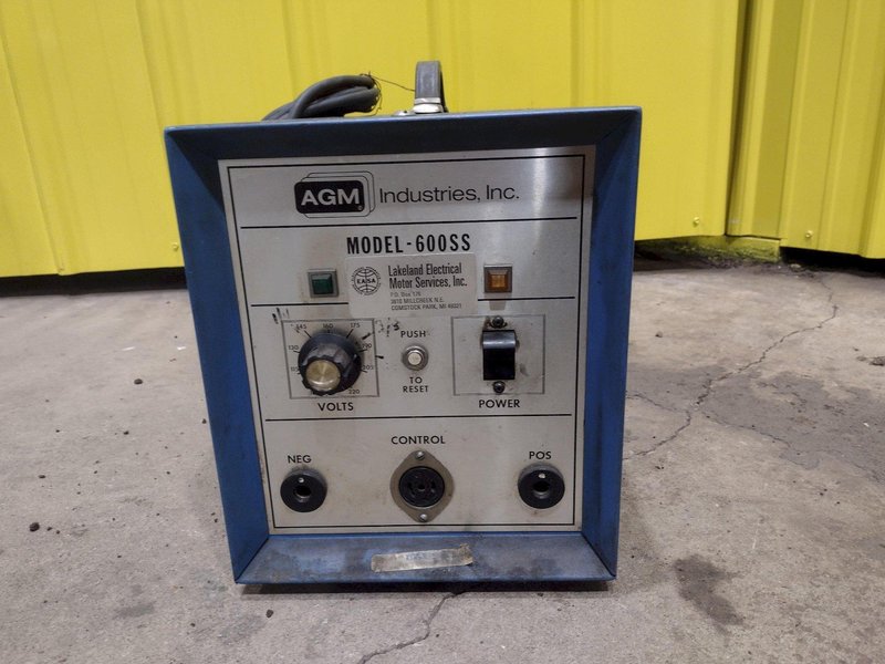 AGM #600SS STUD WELDER POWER SOURCE, SINGLE PHASE: STOCK #20182