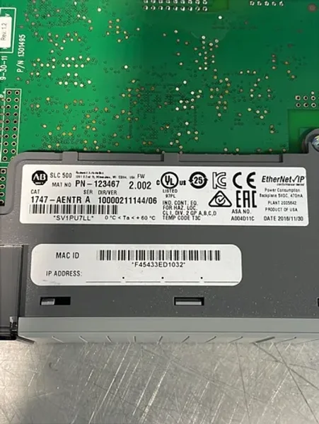 Allen-bradley  Ethernet/ip Communication Adapter Modules - 1747-aentr