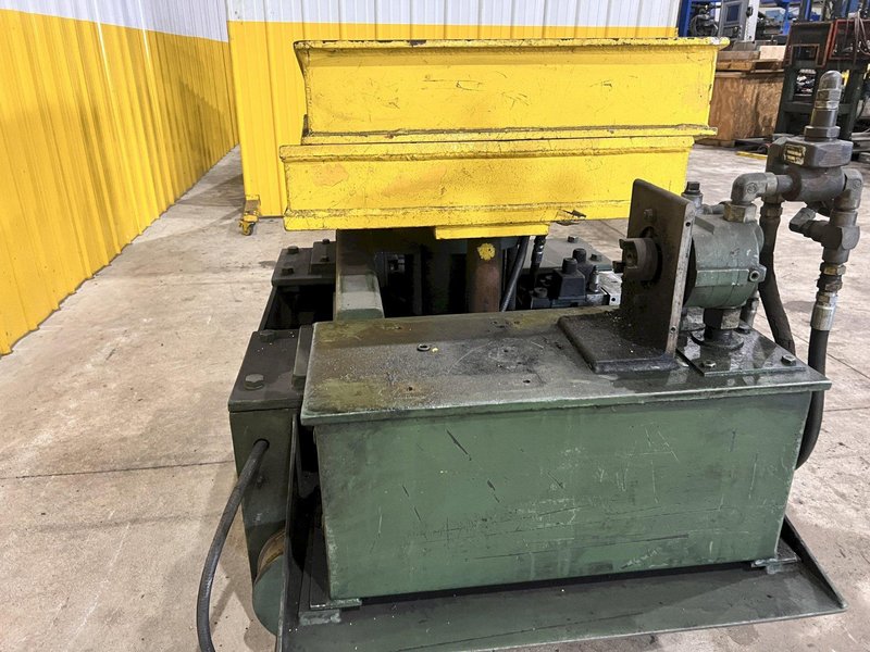 6,000 LBS AMERICAN MODEL #1000 MOTORIZED COIL REEL UNCOILER &amp; COIL CAR: STOCK #21322